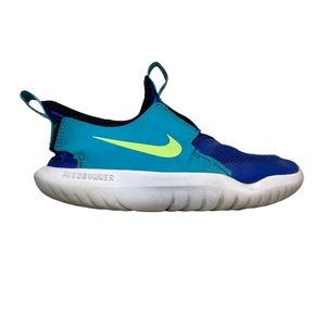 nike flex runner laser blue